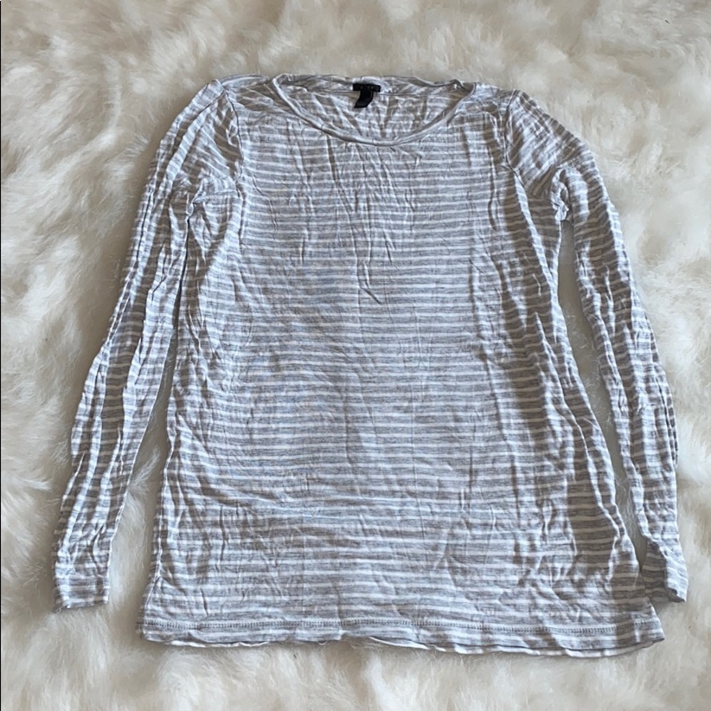 jcrew striped t shirt